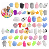 64 Escuichi Squishy Barato Kawaii Antiestres Mochi Juguete