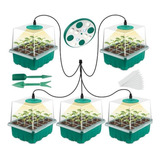 Estufa Germinação Propagator 12 Células Com Luz Led 10w Grow