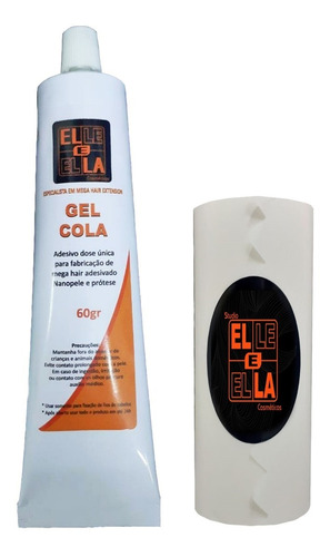 1 Papel Antiaderente E 1 Gel Cola P/ Fabricação De Mega Hair