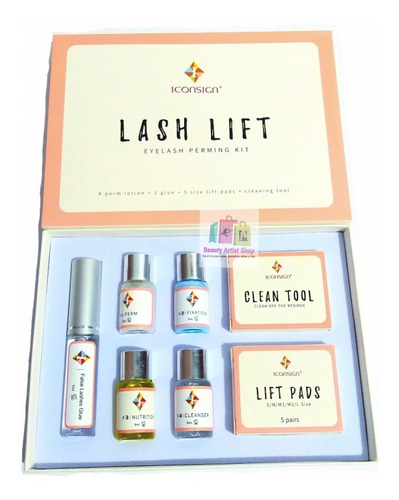 Kit Completo Para Lifting De Pestañas, Marca Lash Lift