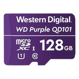 Memoria Microsd Wd 128 Gb Purple, Especial Videovigilancia