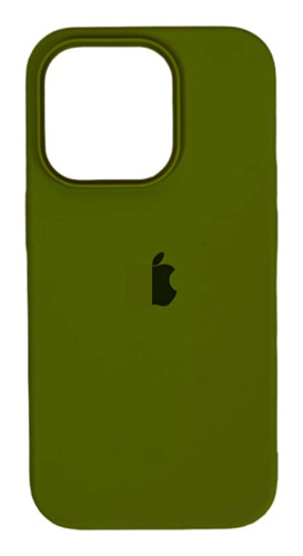 Funda Silicone P/iPhone 13pro Max +vidrio Templado De Regalo