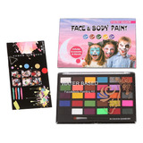 30 Colores Face Body Paint Maquillaje Profesional Para