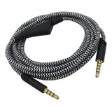 Cable De Auriculares Con Control De Volumen Ajustable Para J