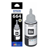 Epson T664 K Botella De Tinta L210 L220 L355 L365 70ml Orig.