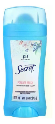 Desodorante Secret Invisible Solid Powder Fresh - 73g