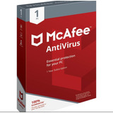 Antivirus Mcafee Antivirus 1pc 1 Año