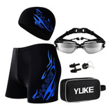 Kit De Gafas De Natación + Trajes De Baño Hombre 5 En 2024