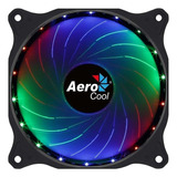 Cooler Fan Para Gabinete  Rgb Aerocool, Cosmo 12 Frgb