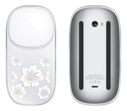 Funda Transparente Magic Mouse 1 Y 2 Con Diseño Lindo Y Fina
