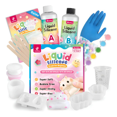 Kit Squishy Coloplay Taba Fufu De 950 Ml Con Moho Y Polvo Fl | Envío gratis