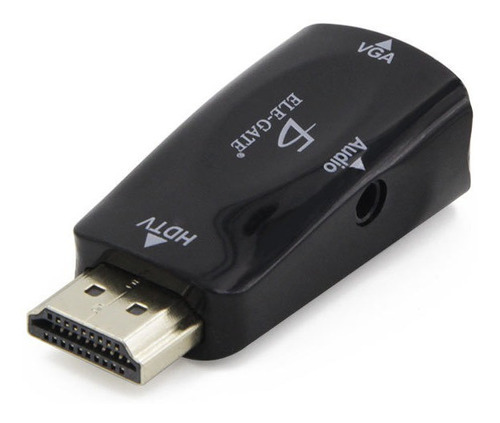 Adaptador Convertidor Hdmi A Vga Con Audio 3.5