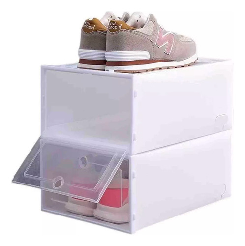 Cajones Organizadores De Zapato Apilable Pack 6 Unidades