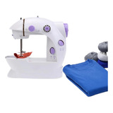 Maquina Portatil Mini Sewing Machine Con Base Para Coser Col