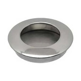 Tirador Cubeta Redondo 35mm Placard Mueble X10 Inox