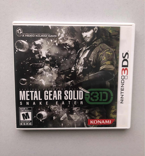 Metal Gear Solid 3d Snake Eater