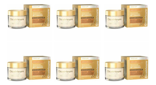 Cicatricure Gold Lift Dia Creme Antissinais 50g (kit C/06)