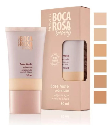 Base Mate Boca Rosa Beauty By Payot Escolha A Sua Cor Oferta