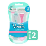 Gillette Venus Sensitive Maquinas Para Afeitar 2 Un