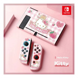 Carcasa Joycon Y Nintendo Switch Hello Kitty