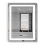 Espejo Led Baño 50x70cm Touch 3 Modo Con Función Antivaho