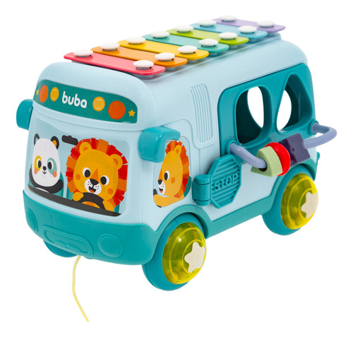 Ônibus De Atividade Didático Brinquedo Infantil - Buba