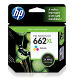 Hp 6850 Cartucho Inkjet 662xl Tricolor