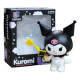 Figura Kuromi Sanrio Anime Hello Kitty 22cm Grande Kawaii