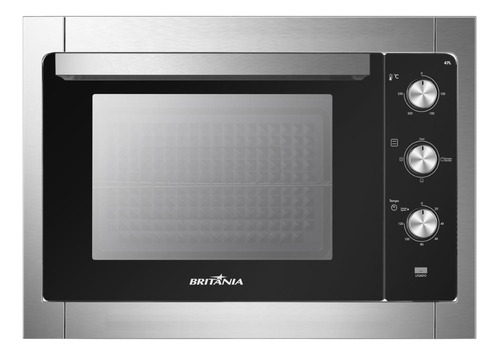 Forno Elétrico De Embutir Britânia Bfe47p 47l Inox - 220v