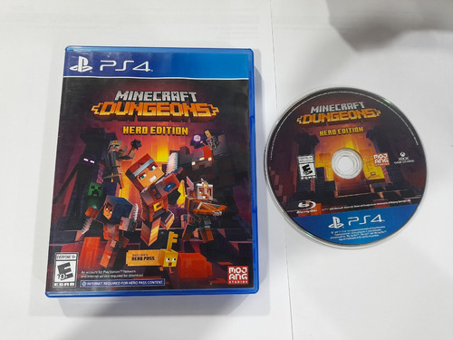 Minecraft Dungeons Hero Edition Para Playstation 4