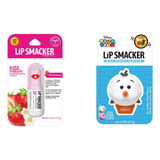 Lip Smacker Pack De Olaf  2 Unidades Disney Original 