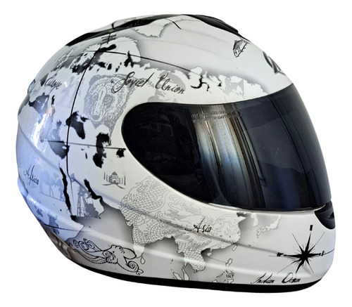 Casco Para Moto Modelo Integral Mt Helmets Talle M 
