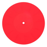 Esteira De Discos Vermelha Tapete De Discos De Vinil Fonógra
