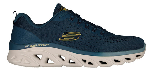 Tenis Skechers 232269teal Glide-step Sport Hombre