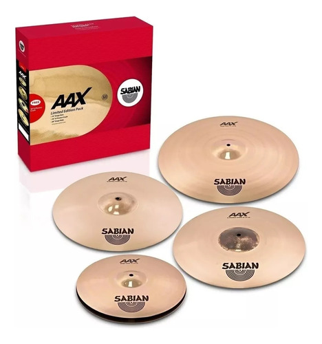 Set Platillos Sabian Aax-plosion Performance 14+16+18+20