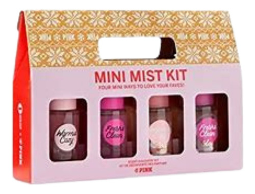 Mini Mist Kit Pink Victoria Secret Perfume Mujer Fragancia