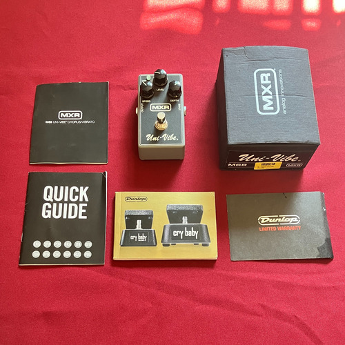 Pedal Mxr M68 Mxr Univibe Jim Dunlop Vibrato Chorus Vibe