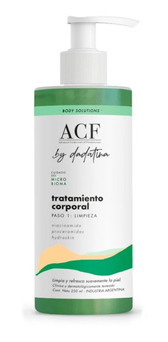 Acf By Dadatina Gel De Limpieza Corporal Ducha Paso 1 250 Ml