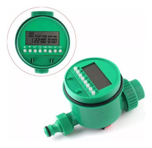 Temporizador Irrigação Digital Controlador Timer Fluxo Água