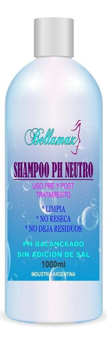 Shampoo Neutro Capilar Bellamax 1 Litro