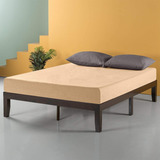 Moiz Cama Con Plataforma De Madera De 14 Pulgadas  No N...