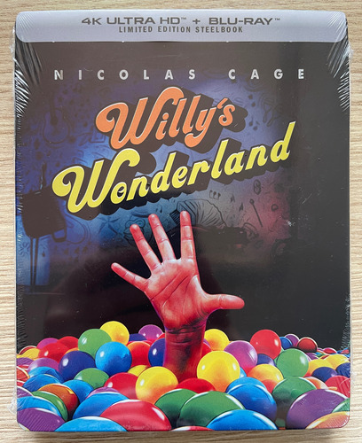 4k + Bluray Steelbook Willys Wonderland - Nicolas Cage 