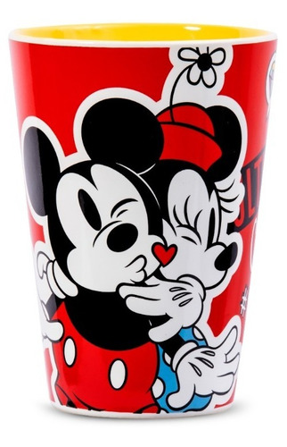 Taza Tazon De Ceramica Mickey Mouse / Minnie Mouse Original