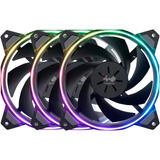 Kit 3 Ventiladores Gamer In Win Sirius Loop Asl120 120mm Rgb