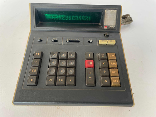 Calculadora Sharp Compet Cs 2109 110v Antiga Funciona
