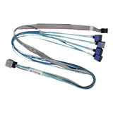 Supermicro Minisas Hd A 4 Sata 60cm Con Cable Banda Lateral