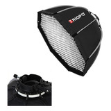 Luz Triopo Kx65 Softbox 65 Cm Octabox Difusor Cabeza Redonda