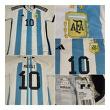 Jersey Original Argentina 2022 Messi Mundial Qatar 2 Hl8424