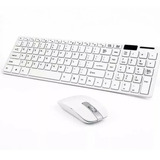 Combo Teclado Y Mouse Inalambrico K06 Blanco