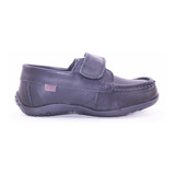 Zapato Colegial Plumitas 3795 Nautico Abrojo 34-40 Carg